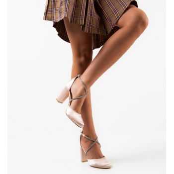 Pantofi dama Semnak Bej