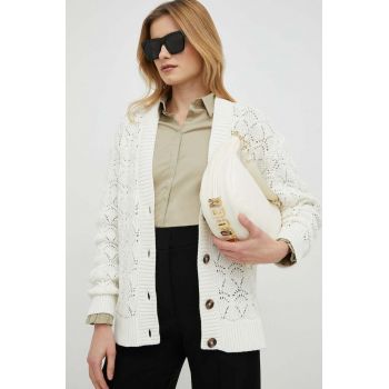 Pepe Jeans cardigan Terra femei, culoarea bej