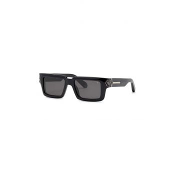 Philipp Plein ochelari de soare culoarea negru