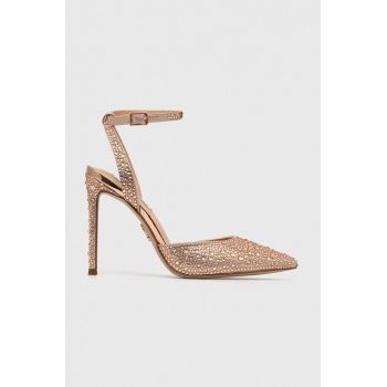 Steve Madden pantofi cu toc Revert-S culoarea auriu, SM11002308