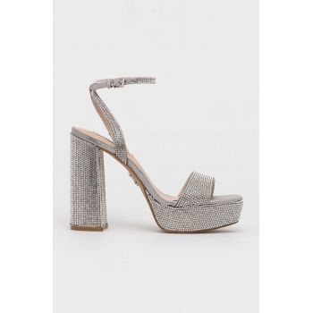 Steve Madden sandale Lessa-R culoarea argintiu, SM11002394 de firma originale