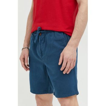 Superdry pantaloni scurți din amestec de in