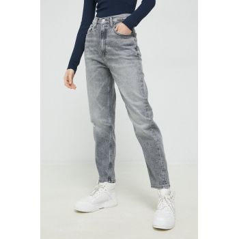 Tommy Jeans jeansi Mom Jean femei high waist