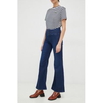 Pepe Jeans jeansi Willa Tripple femei high waist