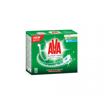 Detergent tablete AVA pentru masina spalat vase 55 buc