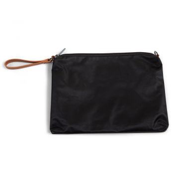 Poseta Childhome Mommy Clutch 33x23 cm negru ieftin