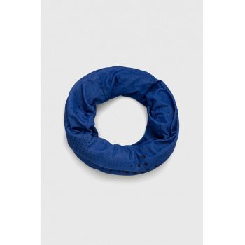 Salewa fular impletit Icono culoarea albastru marin, modelator, 00-0000024885