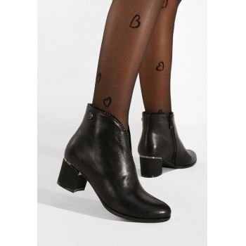 Botine dama elegante negre Anapa