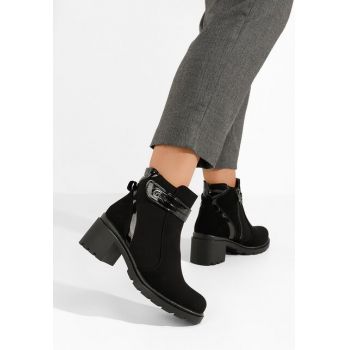 Ghete cu toc Atalia V2 negre