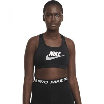 Bustiera femei Nike Swoosh Medium Support Graphic Sports Bra DM0579-010