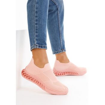 Pantofi sport dama Erana roz la reducere