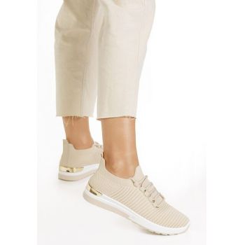 Pantofi sport dama Motion bej