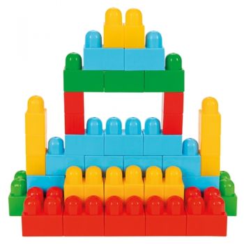 Jucarie Cuburi de Construit Pilsan in Cutie Super Blocks 95 Piese