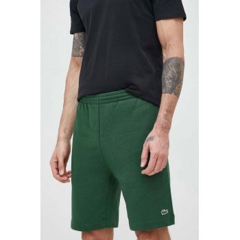 Lacoste pantaloni scurti barbati, culoarea verde