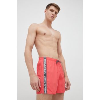 Emporio Armani Underwear pantaloni scurti de baie culoarea rosu