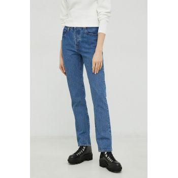 Levi's jeansi femei high waist de firma originali
