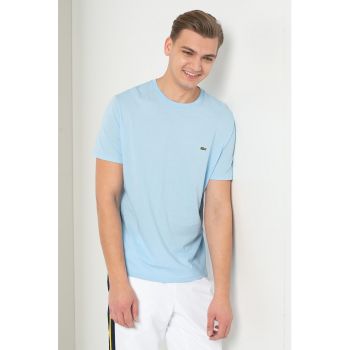 Tricou regular fit din bumbac pima