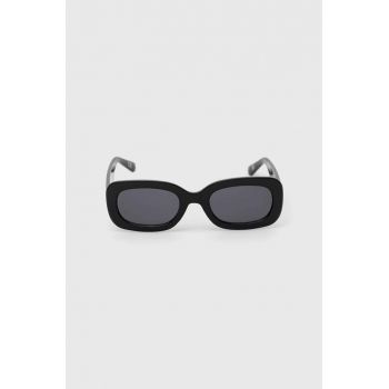 Vans ochelari de soare bărbați, culoarea negru VN0A7PR3BLK1-BLACK ieftini