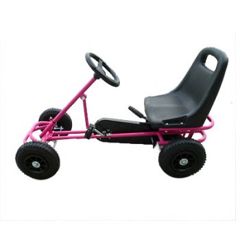 Kart cu pedale F100 roz de firma original