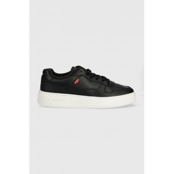 Levi's sneakers din piele Glide culoarea negru, D7521.0002