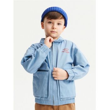 Reserved - Boys` outer jacket - Albastru