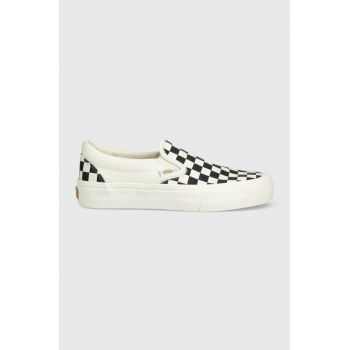 Vans tenisi Slip-On VR3 culoarea bej, VN0007NC1KP1