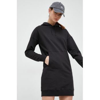 Helly Hansen rochie culoarea negru, mini, drept