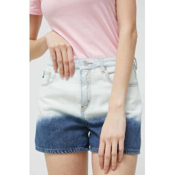 Love Moschino pantaloni scurti jeans femei, modelator, high waist