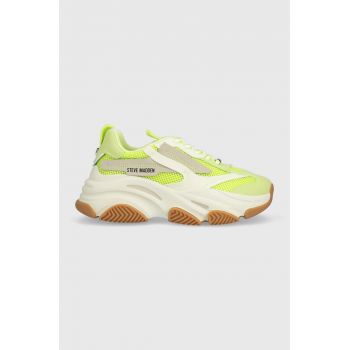 Steve Madden sneakers Possession culoarea verde, SM11001910