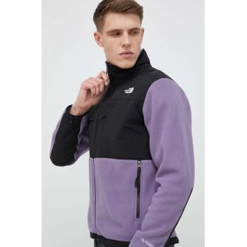 The North Face hanorac Denali culoarea violet