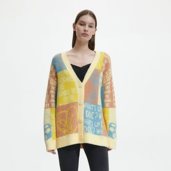 Reserved - Cardigan Tweety - Multicolor