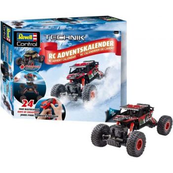 Calendar Advent 24 zile, masina cu telecomanda Crawler, Revell  01043, Scara 1:18