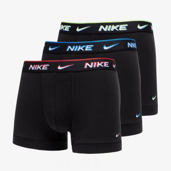 Nike Everyday Cotton Stretch Trunk 3-Pack Black/ Transparency WB