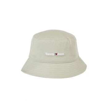 Palarie bucket de bumbac organic cu broderie logo
