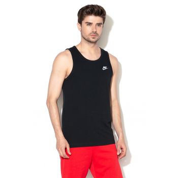 Top cu broderie logo pe piept Sportswear