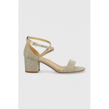 MICHAEL Michael Kors sandale Serena Flex Sandal culoarea auriu de firma originale