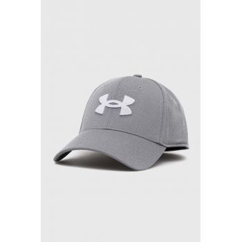 Under Armour sapca culoarea gri, cu imprimeu