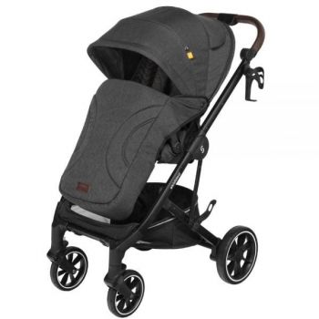 Carucior 2 in 1 Moss Onyx Skiddou negru la reducere