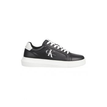 Pantofi sport low-cut de piele cu logo