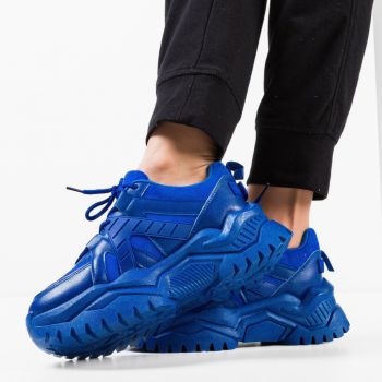 Sneakers dama Phelps Albastri
