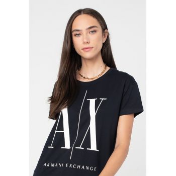 Tricou dama - 9206624 - Logo - Negru