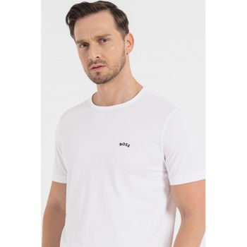 Tricou regular fit de bumbac Curved