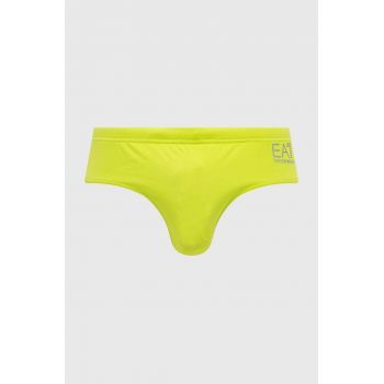 EA7 Emporio Armani costum de baie culoarea verde