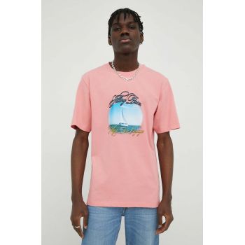 Filling Pieces tricou din bumbac culoarea roz ieftin