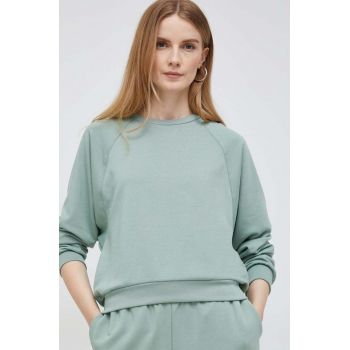 GAP bluza femei, culoarea verde, neted de firma original