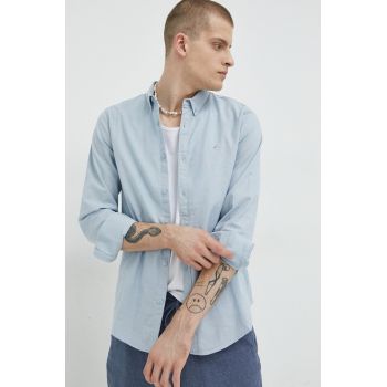 Hollister Co. camasa barbati, cu guler button-down, regular