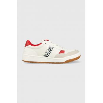 Napapijri sneakers Courtis culoarea alb, NP0A4HL3.K07