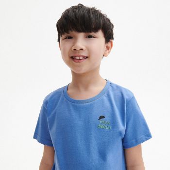 Reserved - T-shirt cu imprimeu - Albastru