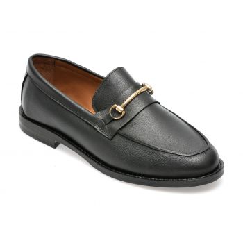 Pantofi ALDO negri, DERENA001, din piele naturala