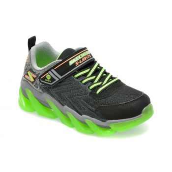 Pantofi sport SKECHERS negri, MEGA-SURGE, din material textil